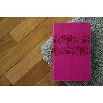 NIrV, Holy Bible, Large Print, Leathersoft, Pink