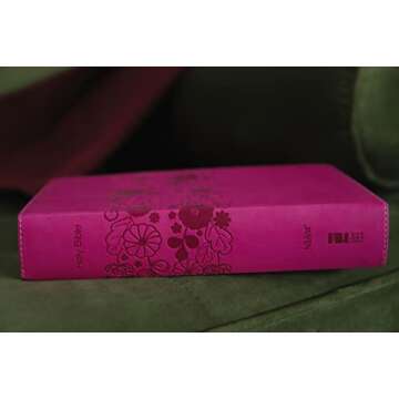 NIrV, Holy Bible, Large Print, Leathersoft, Pink