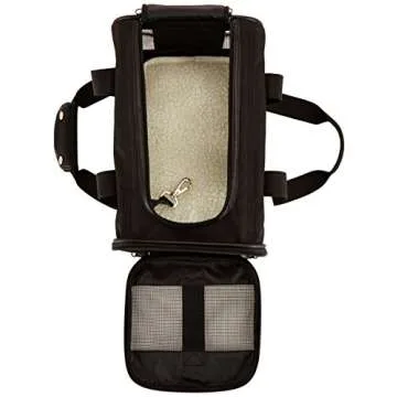 Amazon Basics Soft-Sided Mesh Pet Carrier Travel Bag