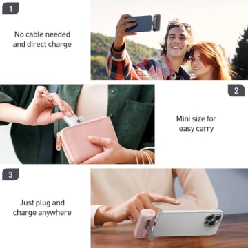 iWALK Portable Charger 20W for iPhone 15 and 16 Series