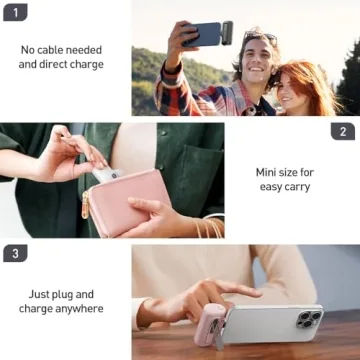 iWALK Portable Charger 20W for iPhone 15 and 16 Series