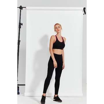 Huamei Seamless Photography Background Paper, Photo Backdrop Paper 53-Inches Wide x 16-Feet, 69 Eco ...