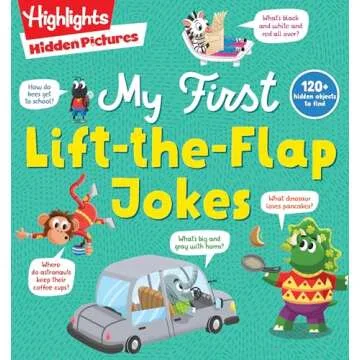 Hidden Pictures My First Lift-the-Flap Jokes - Fun Interactive Children's Book
