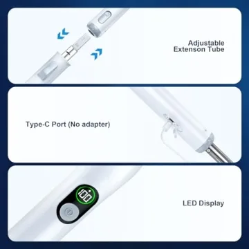 LABIGO Electric Spin Scrubber with 6 Cleaning Heads