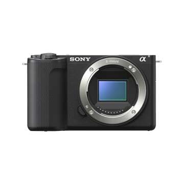 Sony Alpha ZVE10 II - APS-C Interchangeable Lens Mirrorless Content Creators’ Camera
