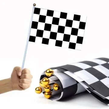 Racing Party Supplies with Traffic Cones & Flags Set