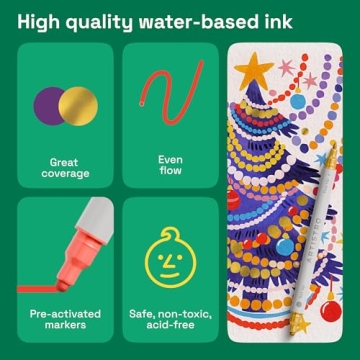 ARTISTRO 24 Acrylic Paint Pens for Creative Projects