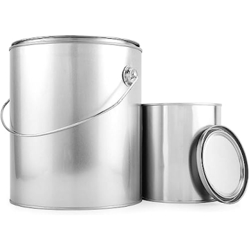 Cornucopia Gallon & Quart Empty Paint Can Combo Pack