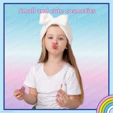 Townley Girl Hello Kitty and Friends 5 Pk Lip Balm and 4 Pk Lip Gloss Set w/Bag, Makeup Cosmetic Set for Kids and Girls, Ages 3+, Perfect for Parties, Sleepovers & Makeovers