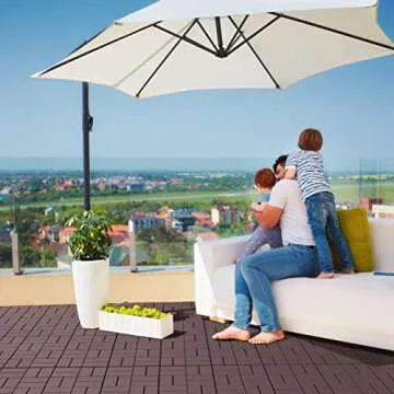 Goovilla Interlocking Deck Tiles – Durable All-Weather Flooring