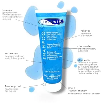 TRISWIM Chlorine Removal Shampoo for Swimmers – 8.5 fl. oz.