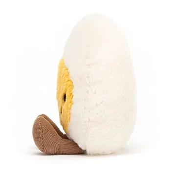Adorable Jellycat Amuseables Happy Boiled Egg Plush Toy