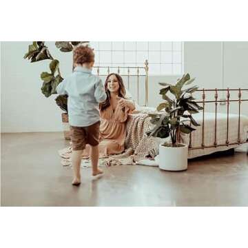 Amegoya Women's Short Sleeve Floral Print Casual Maxi Dress Evening Dress Cocktail Party Maxi Weddin...