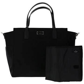 Kate Spade New York Blake Avenue Kaylie Baby Bag Diaper Bag (Black)