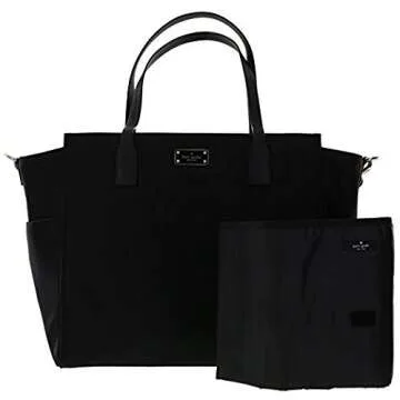 Kate Spade New York Blake Avenue Kaylie Baby Bag Diaper Bag (Black)
