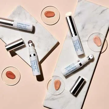 Colorescience Total Eye 3-in-1 Anti-Aging Renewal Therapy for Wrinkles & Dark Circles, SPF 35, Tan