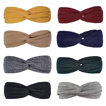 Huachi Knotted Headbands for Stylish Women - Boho Chic