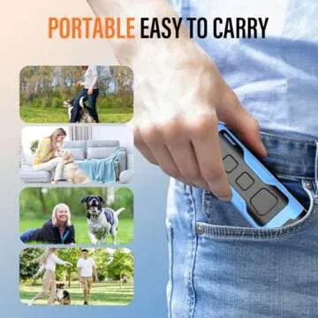 HeeNzz Dog Bark Deterrent Device - Safe & Portable Training Tool