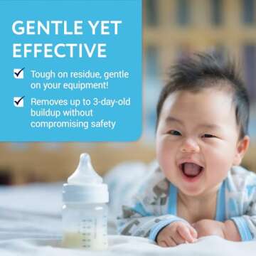 IMPRESA [2 Pack] Breast Milk Removal Soap - Clean Your Breast Pump Parts, Bottles, Nipples and Nursing Apparel Quick – Made In USA – No Fragrances or Dyes - 16 Total Ounces