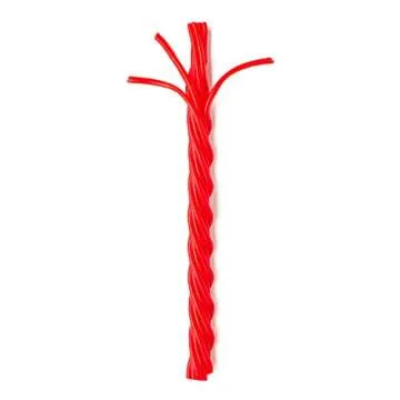 TWIZZLERS PULL 'N' PEEL Cherry Flavored Licorice Style, Low Fat Candy Big Bag, 28 oz, Pack of 1