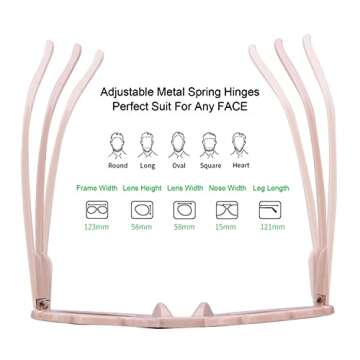 ADE WU Sunglasses for Kids Toddler Girls Boys Children Flower Sun Glasses UV 400 Protection (2 Pack : Beige & Black)