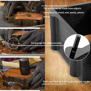 Superior Cast Iron Flask Mold for Jewelry Making