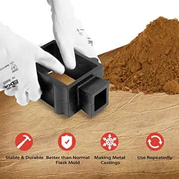 Superior Cast Iron Flask Mold for Jewelry Making