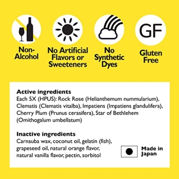 Bach RESCUE PEARLS - Natural Stress Relief Capsules