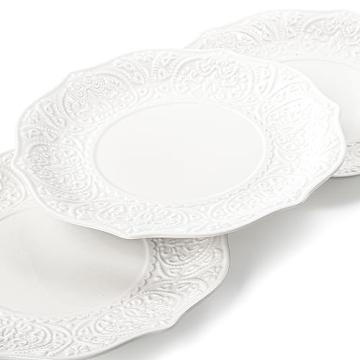 Elegant SOUJOY Salad Plates, Durable Porcelain & Stylish Design