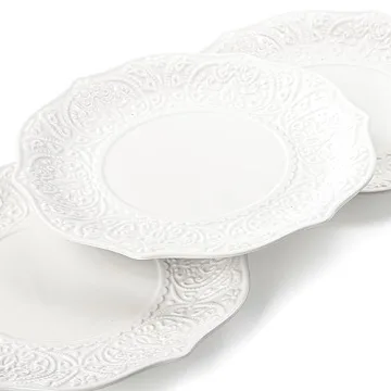 Elegant SOUJOY Salad Plates, Durable Porcelain & Stylish Design