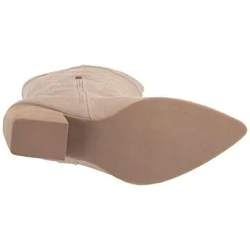 DV Dolce Vita Womens Kindred Western Boot, Stone, 8 US