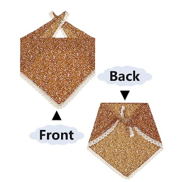 AWAYTR Boho Floral Hair Bandanas Soft Comfortable Head Scarves