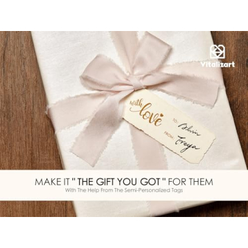 Vitalizart White Pearly-Lustre Gift Wrapping Set with Ribbons