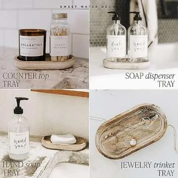 Sweet Water Decor Rustic Wood Tray - Stylish and Versatile