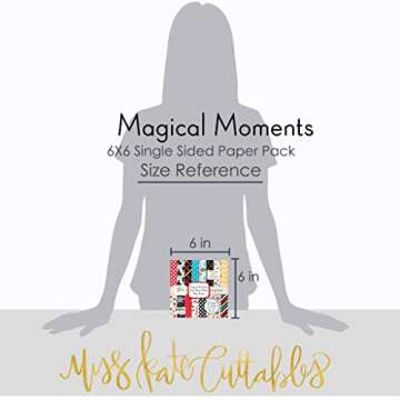 Magical Moments 6x6 Pattern Paper Pack for Scrapbooking