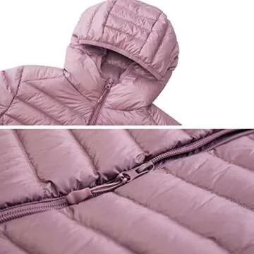 Rokka&Rolla Packable Lightweight Down Jacket for Women