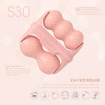 SOICY S30 2-in-1 Ice Roller for Refreshing Skin Relief