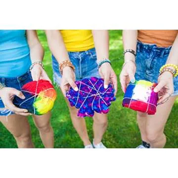 Tulip One-Step Tie-Dye Kit Kaleidoscope, 12 Colors Tie Dye