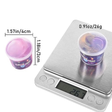 Kids Galaxy Slime Kit - 30 Pack Colorful Stress Relief