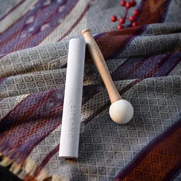 TOPFUND Red Orange C Note Singing Bowl for Meditation