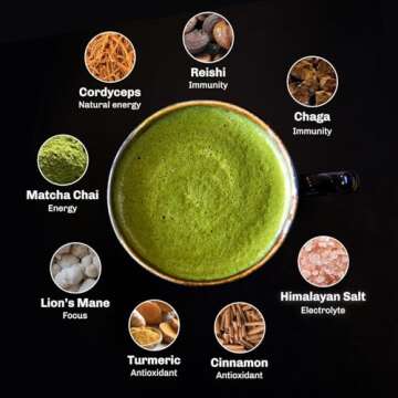 MUDWTR Matcha Mushroom Blend | Energy & Immunity Support