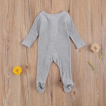 Zipper Footies Pajamas for Newborns - Soft & Comfy