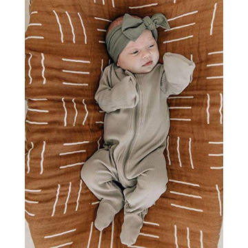 Zipper Footies Pajamas for Newborns - Soft & Comfy
