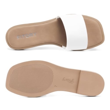 Trendy FITORY Slide Sandals for Women | Comfort Meets Style