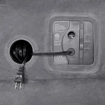 Intex Ultra Plush Inflatable Queen Air Mattress with Headboard