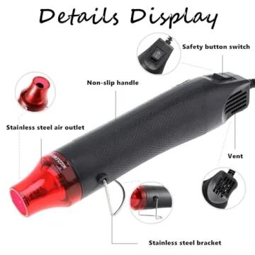 Mini Craft Heat Gun 300W Portable Handheld for DIY