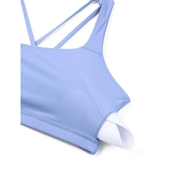 CRZ YOGA Low Impact Strappy Sports Bra for Women