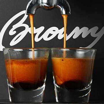 Browny Indonesian Sumatra Organic Roasted Coffee Whole Beans - Premium Artisan Dark Roast in 16oz (1 Pound)