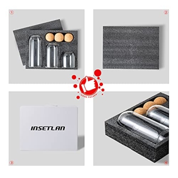 Elegant Kitchen Storage Jar Set - Durable Glass Containers