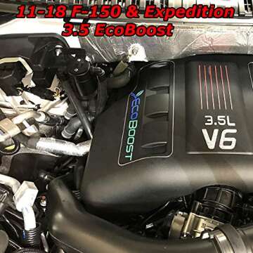 2011-2019 F150 2.7EB 3.5EB 5.0 Passenger Side JLT Oil Separator Black